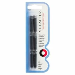 Sheaffer - Skrip Universal Ink Cartridge Set 6pce Black
