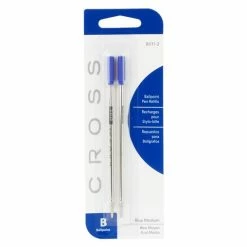 Cross - 8511 Ballpoint Refill Medium Blue Set 2pce