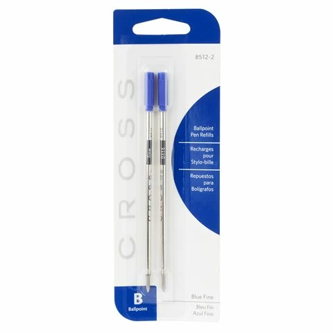 Cross - 8512 Ballpoint Fine Refill Blue Set 2pce 3 Cross - 8512 Ballpoint Fine Refill Blue Set 2pce