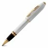 Cross - Peerless 125 Rollerball Pen Platinum & 23 Karat Gold -Pens and Writing shop 899661 Large