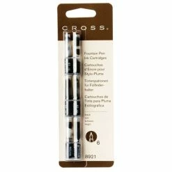 Cross - 8921 Black Ink Cartridge Set 6pce